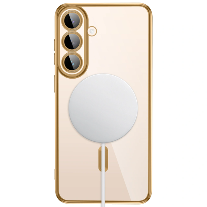 Tech-Protect - Tech-Protect Mobilskal För Galaxy S26 FE Magsafe Magflex - Shiny Guld