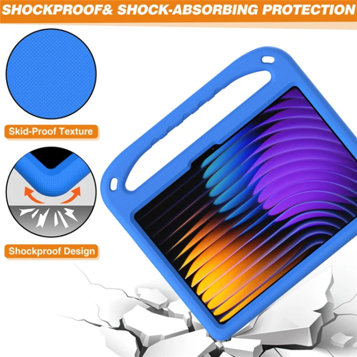 A-One Brand - Xiaomi Pad 7 Pro/Pad 7 Skal EVA Handgrepp Kickstand - Blå