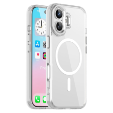 A-One Brand - iPhone 17 Mobilskal MagSafe TPU+PC - Transparent
