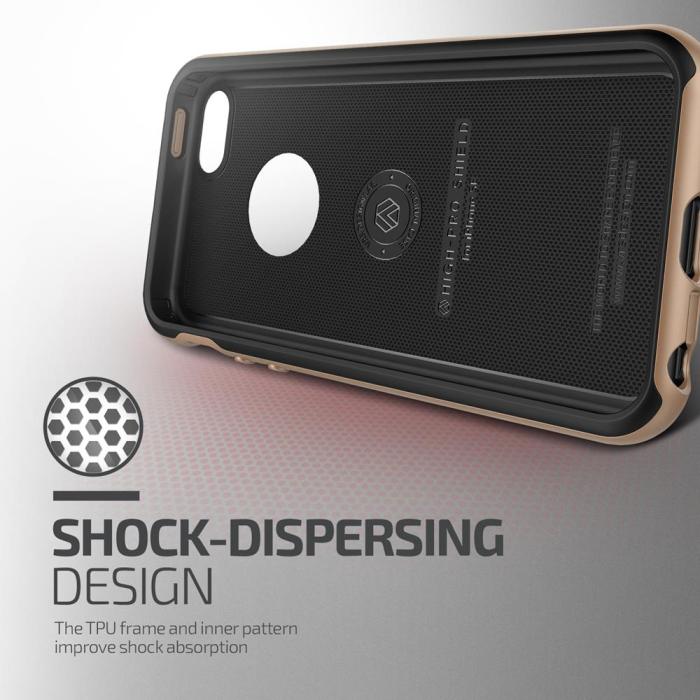 UTGATT5 - Verus High Pro Shield Skal till Apple iPhone 5/5S/SE - Gold