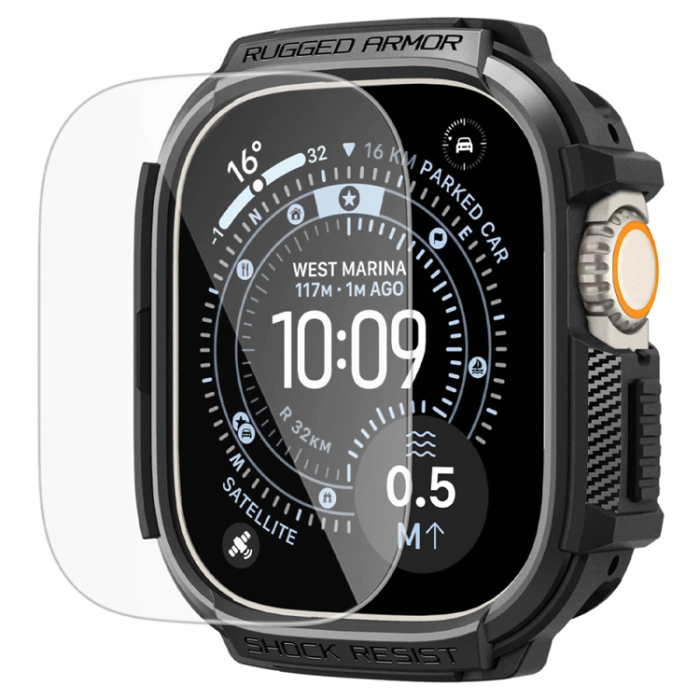 Spigen - Spigen Skal för Apple Watch Ultra 1/2/3 (49mm) Rugged Armor