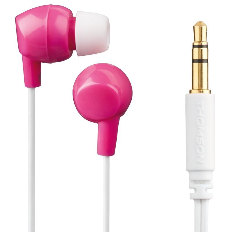 THOMSON Hörlurar In-Ear EAR3106BL Barn Max 85dB - Rosa | 505771 | AlltMobil