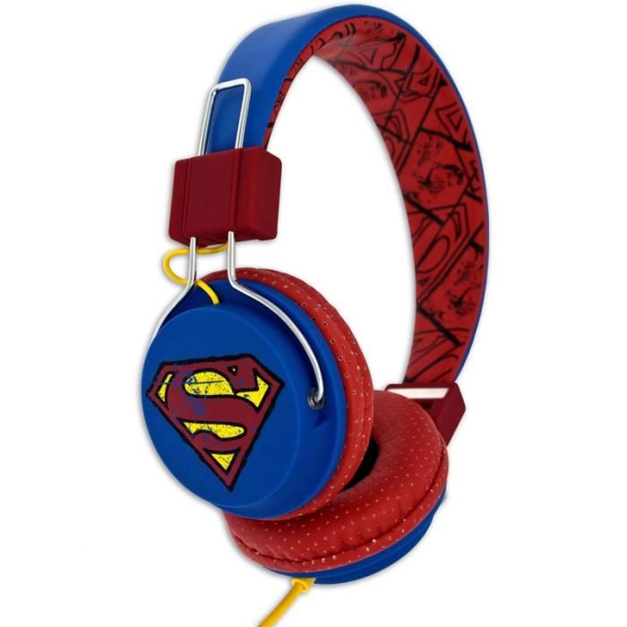 UTGATT5 - SUPERMAN Hörlur Teen Vintage On-Ear 110dB spärr