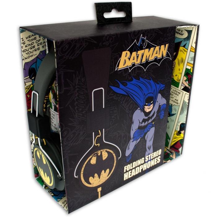 UTGATT5 - BATMAN Hörlur Teen Vintage On-Ear 110dB spärr