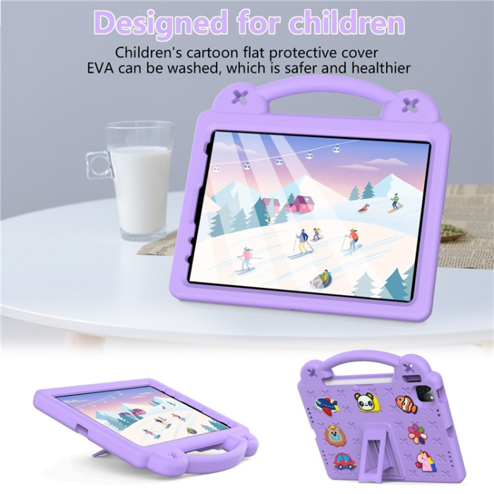 A-One Brand - iPad Pro 11 (2018/2020/2021/2022) Skal EVA Kickstand Shockproof - Lila