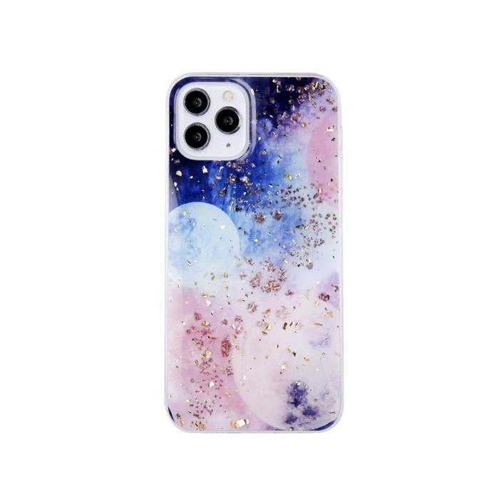 OEM - Guldglamour skal till Samsung Galaxy A13 4G galaktisk