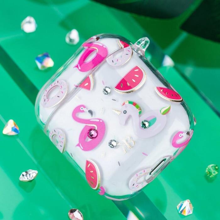 UTGATT5 - Kingxbar Airpods Case crystal airpods 2 / 1 skal transparent