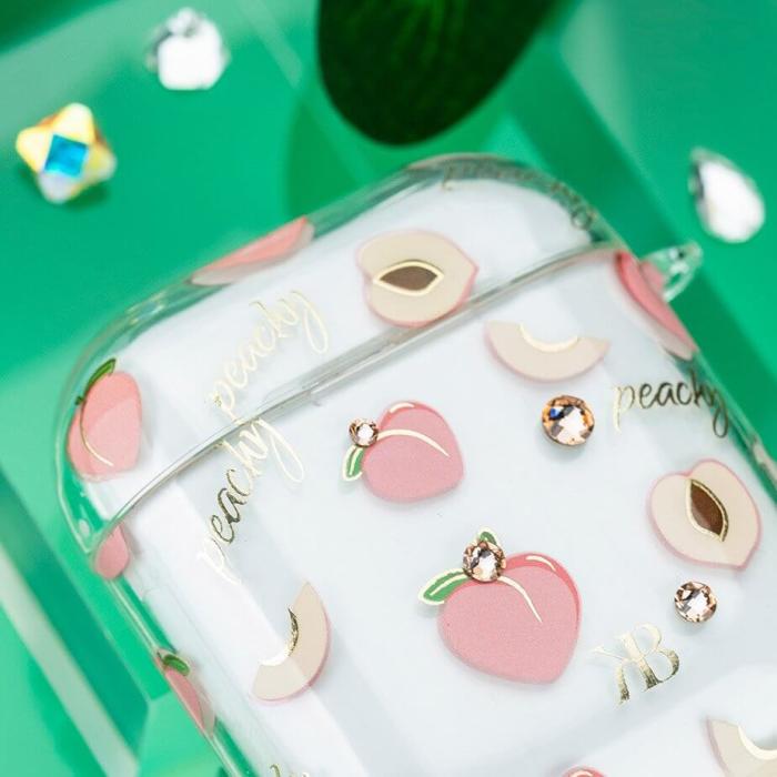 UTGATT5 - Kingxbar Airpods Case crystal airpods 2 / 1 skal transparent