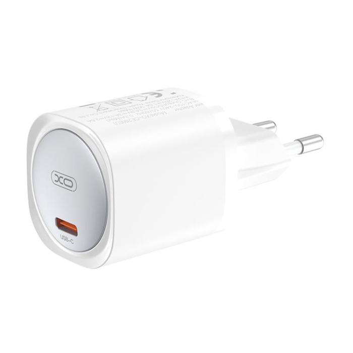XO - XO Snabbladdare 30W USB-C med Kabel CE20 PD - Vit