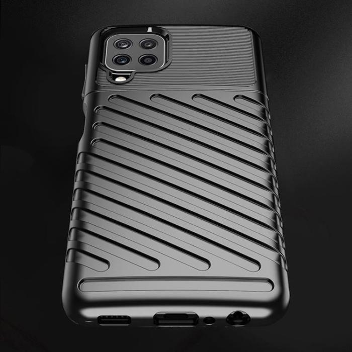OEM - Thunder Flexible Mobilskal Galaxy A22 - Blå