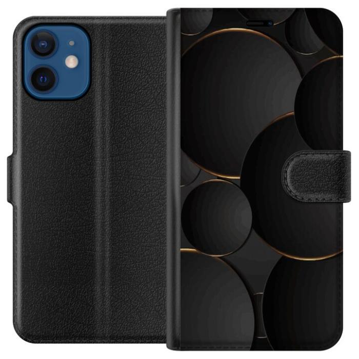 iSecrets - Plånboksfodral till Apple iPhone 12 med Lyxig Cirklar