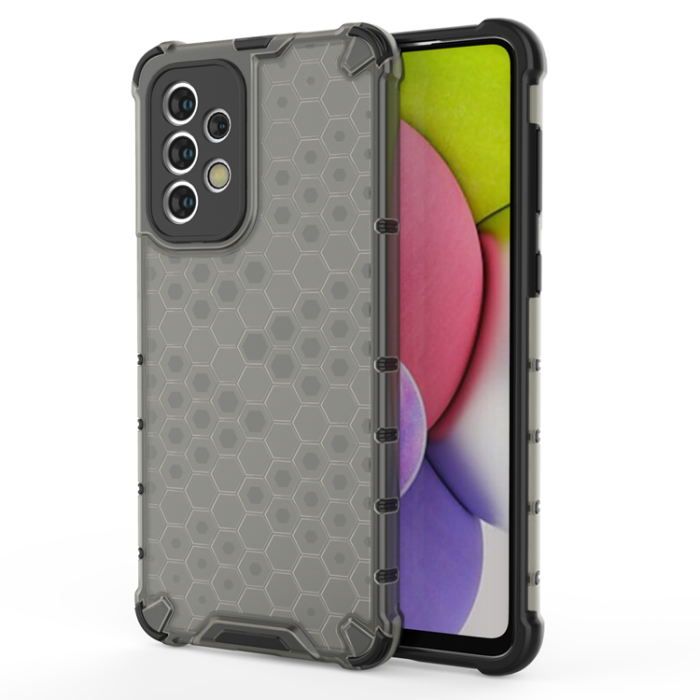 OEM - Galaxy A33 5G Skal Honeycomb Armored - Svart