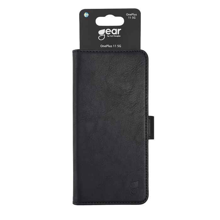 GEAR - GEAR OnePlus 11 5G Plånboksfodral - Svart