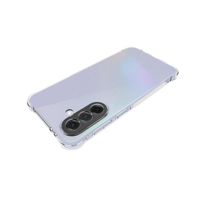 WANLONFENG - WANLONFENG Mobilskal till Samsung Galaxy A37 TPU Transparent - Vit