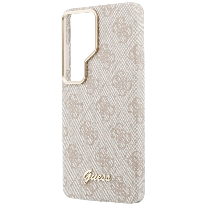 Guess - Guess Mobilskal För Galaxy S26 Ultra MagSafe 4G Script - Rosa