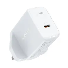 Acefast - Acefast GaN Väggladdare USB-C 30W - Vit