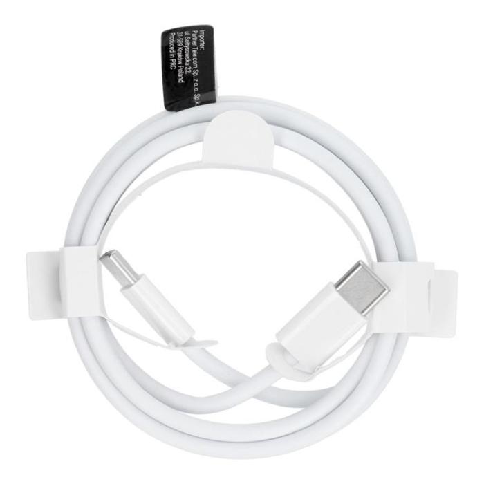 OEM - USB-C till USB-C kabel 1m 30W HD26- Vit