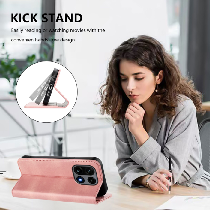 A-One Brand - OnePlus 15 Plånboksfodral Retro RFID-Skydd Konstläder