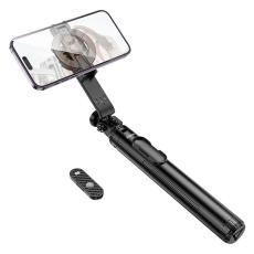 Hoco - Hoco Magnetisk Selfie Stick Bluetooth Tripod med Fjärrkontroll K25 - Svart