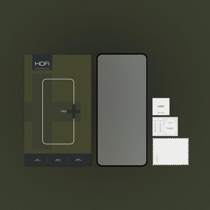 Hofi - Hofi iPhone X/XS/11 Pro Härdat Glas Skärmskydd Pro Plus - Svart