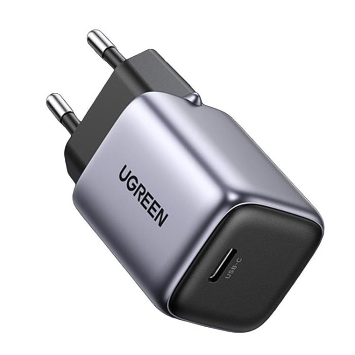 UTGATT - Ugreen Nexode Mini Väggladdare 30W USB-C - Grå