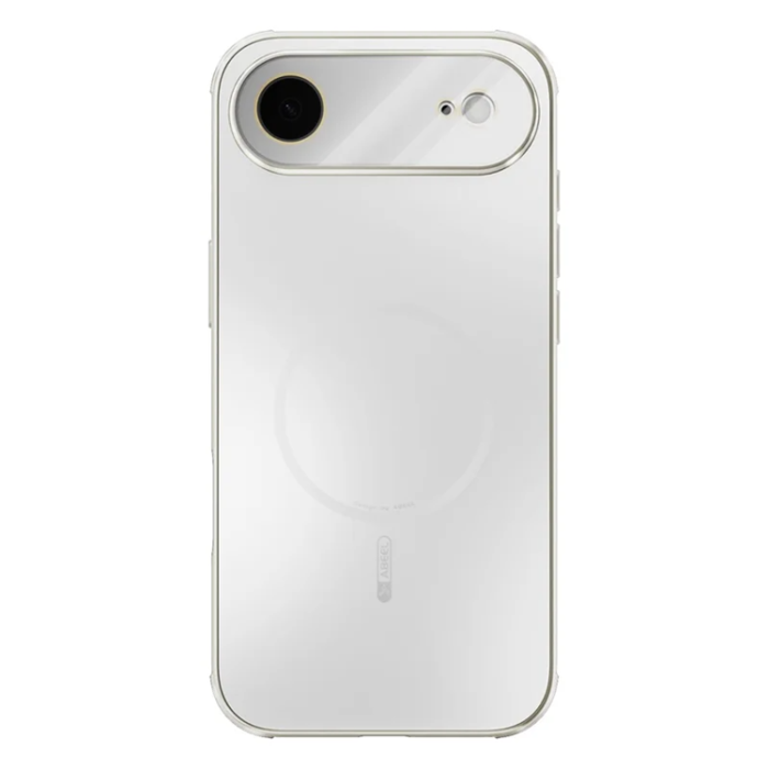 ABEEL - ABEEL iPhone 17 Air Mobilskal Magsafe med Linsfilm - Vit