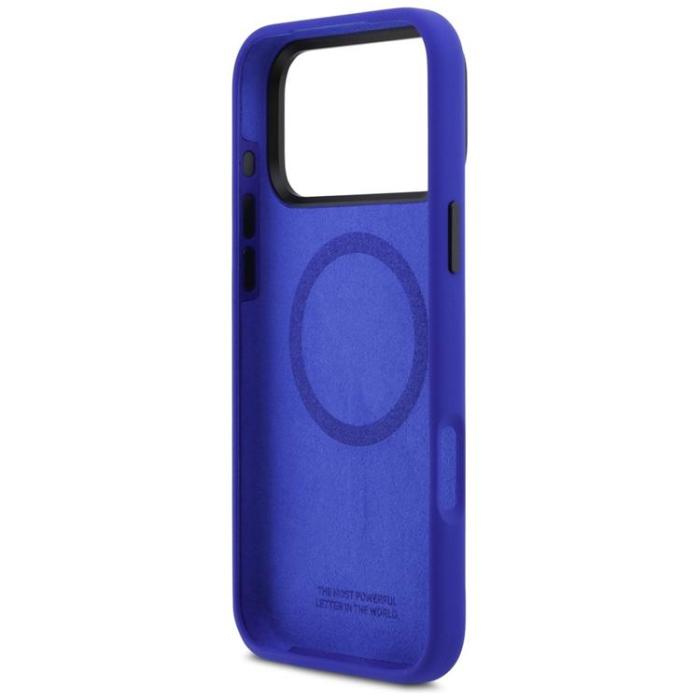 BMW - BMW iPhone 17 Pro Max Mobilskal MagSafe Silikon Vertical Logo