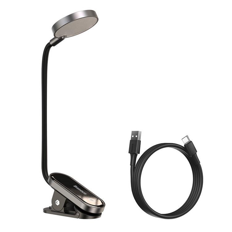 Baseus Mini LED Lampa Med Clip - Grå | 264 | AlltMobil