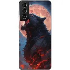 Gustaf - Mobilskal till Samsung Galaxy S21+ 5G med Ylande varg
