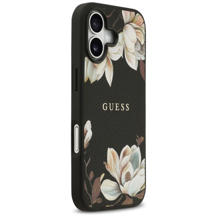 Guess - Guess iPhone 17 Mobilskal Magsafe Classic Logo - Svart