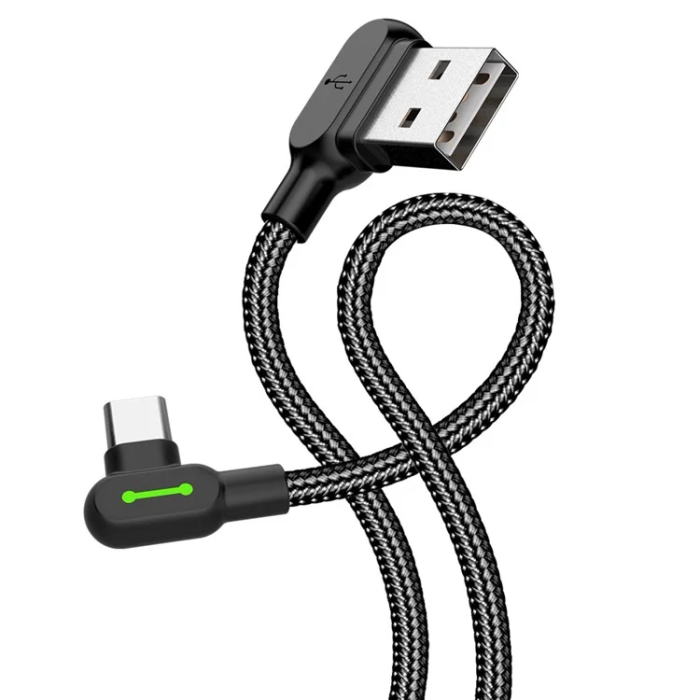 MCDODO - MCDODO USB-A - USB-C Kabel 0.5m CA-5280 Button Svart