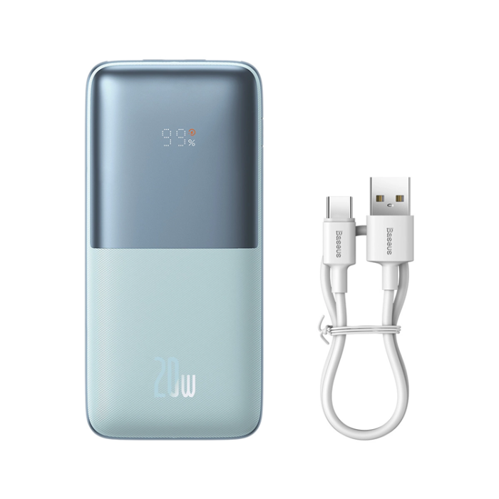 BASEUS - Baseus Powerbank Bipow Pro 10000mAh 20W - Blå