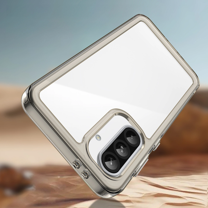 OEM - Galaxy A56 Mobilskal Outer Space - Transparent/Svart