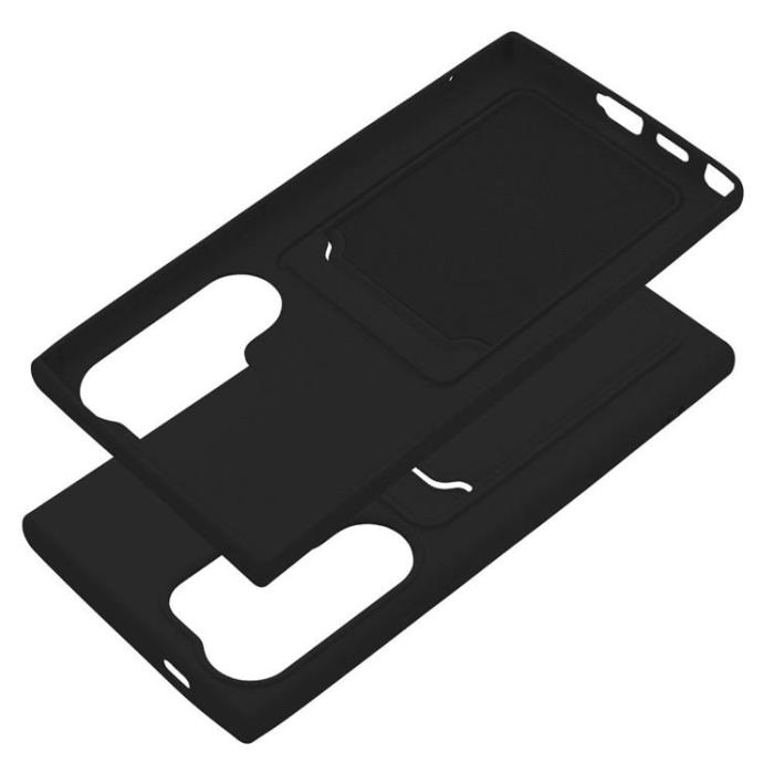 OEM - Galaxy S24 Ultra Mobilskal Korthållare - Svart
