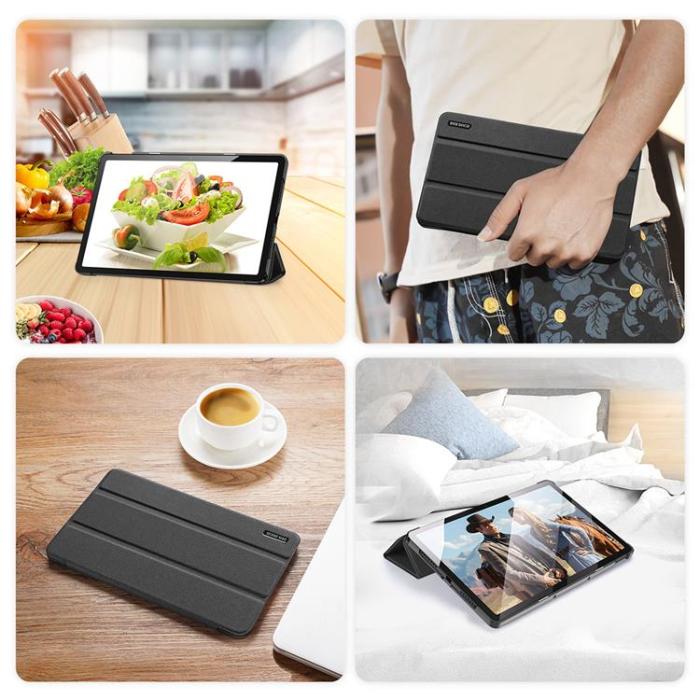 UTGATT5 - Dux Ducis Realme Pad 10.4 Fodral Domo Foldable - Svart