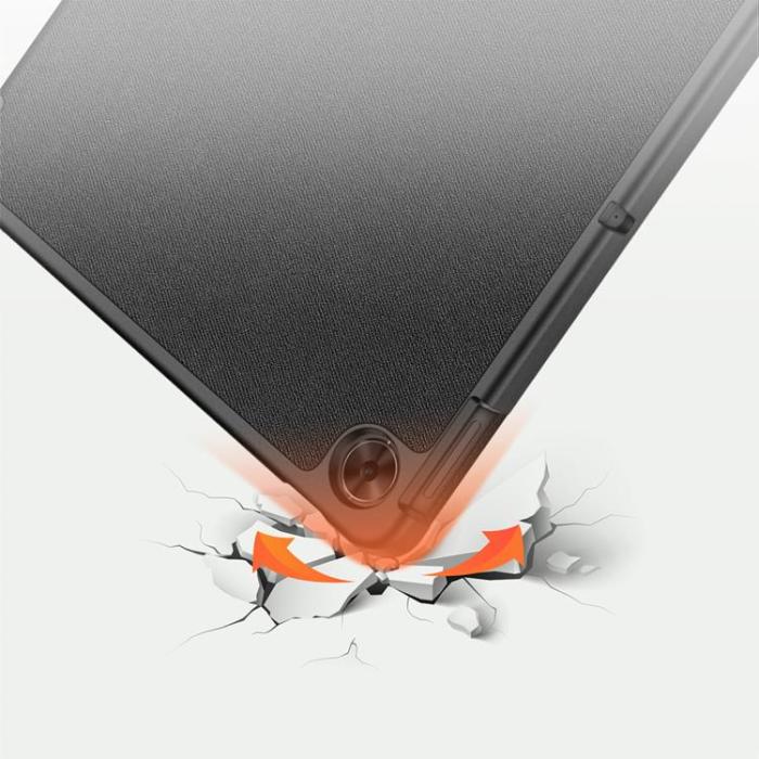 UTGATT5 - Dux Ducis Realme Pad 10.4 Fodral Domo Foldable - Svart