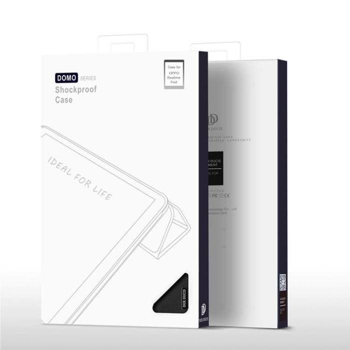 UTGATT5 - Dux Ducis Realme Pad 10.4 Fodral Domo Foldable - Svart