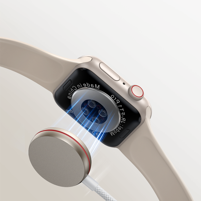 Joyroom - Joyroom Inductive Trådlös Laddare Apple Watch USB-C - Vit