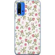 Gustaf - Mobilskal till Xiaomi Redmi 9T med Blommigt