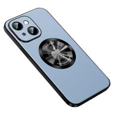 SULADA - SULADA Mobilskal till iPhone 14 Plus , PU l&auml;der, anti-rep, Bl&aring;