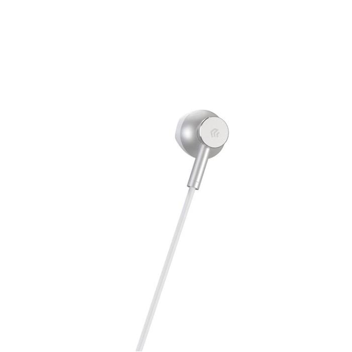 Devia - Devia In-Ear Trådbundna Hörlurar USB-C Smart M2 Digital Metal - Silver