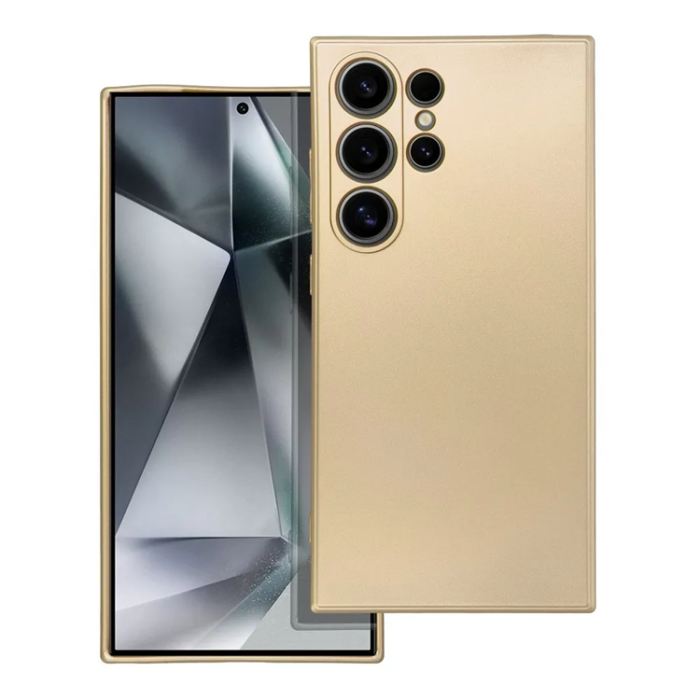 OEM - Galaxy S24 Ultra Mobilskal Metallic - Guld