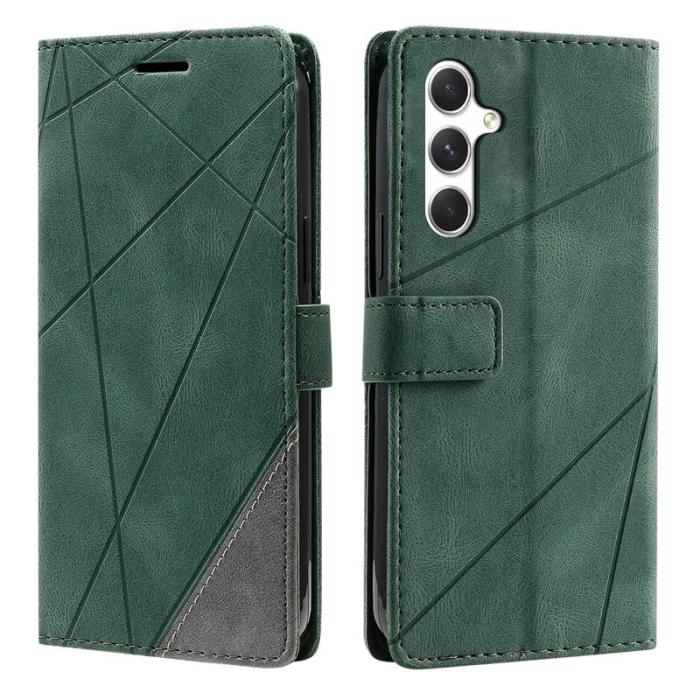 OEM - Plånboksfodral för Samsung Galaxy S26 Konstläder - Grön
