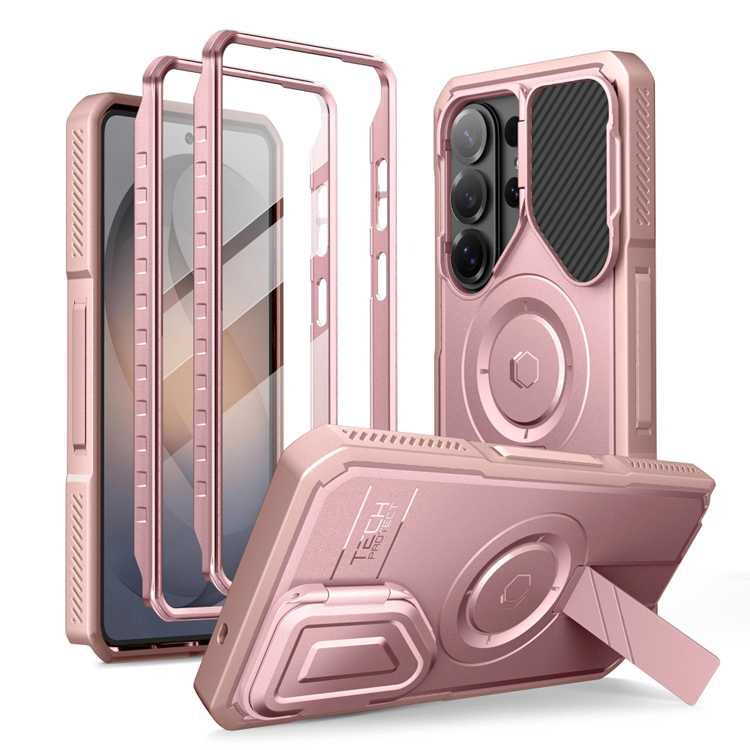 Tech-Protect Mobilskal För Galaxy S26 Ultra Magsafe Kevlar 2-Set - Rosa | 2353 | AlltMobil