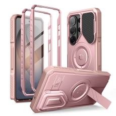 Tech-Protect - Tech-Protect Mobilskal F&ouml;r Galaxy S26 Ultra Magsafe Kevlar 2-Set - Rosa