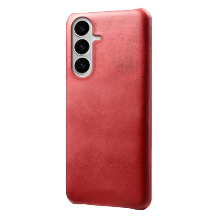 OEM - Mobilskal för Samsung Galaxy S26 Plus Konstläder - Röd