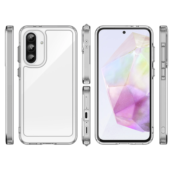 OEM - Galaxy A56 Mobilskal Outer Space - Transparent
