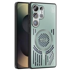 ABEEL - ABEEL Mobilskal till Samsung Galaxy S25 Ultra Aluminium + TPU - Ljusgr&ouml;n