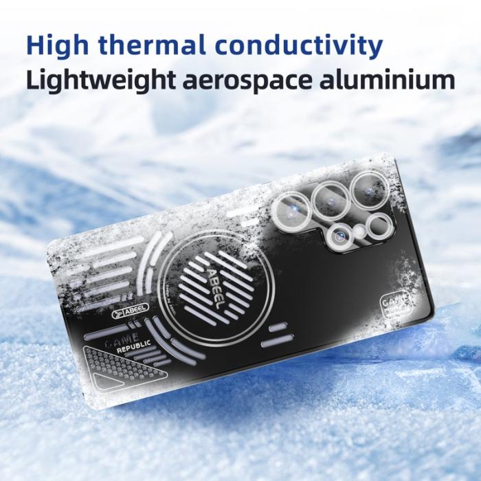 ABEEL - ABEEL Mobilskal till Samsung Galaxy S25 Ultra Aluminium Svart