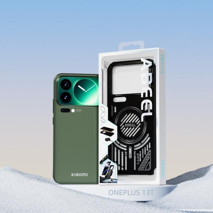 ABEEL - ABEEL Mobilskal till Xiaomi 17 Pro Max MagSafe TPU + PC Aluminium Lila